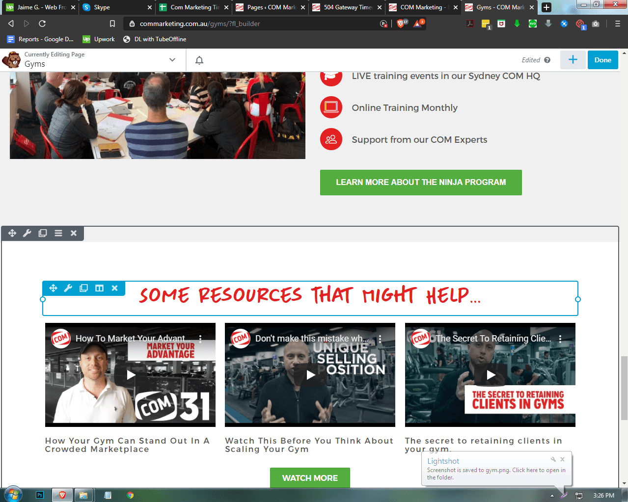 Com Marketing | Remote WordPress Development screenshot 2