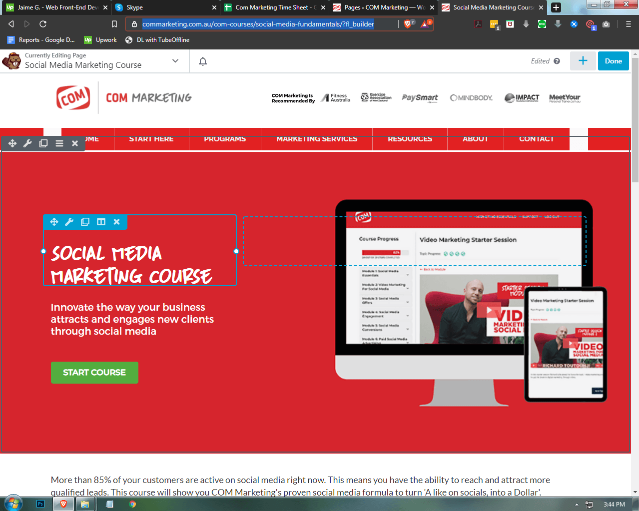 Com Marketing | Remote WordPress Development screenshot 3