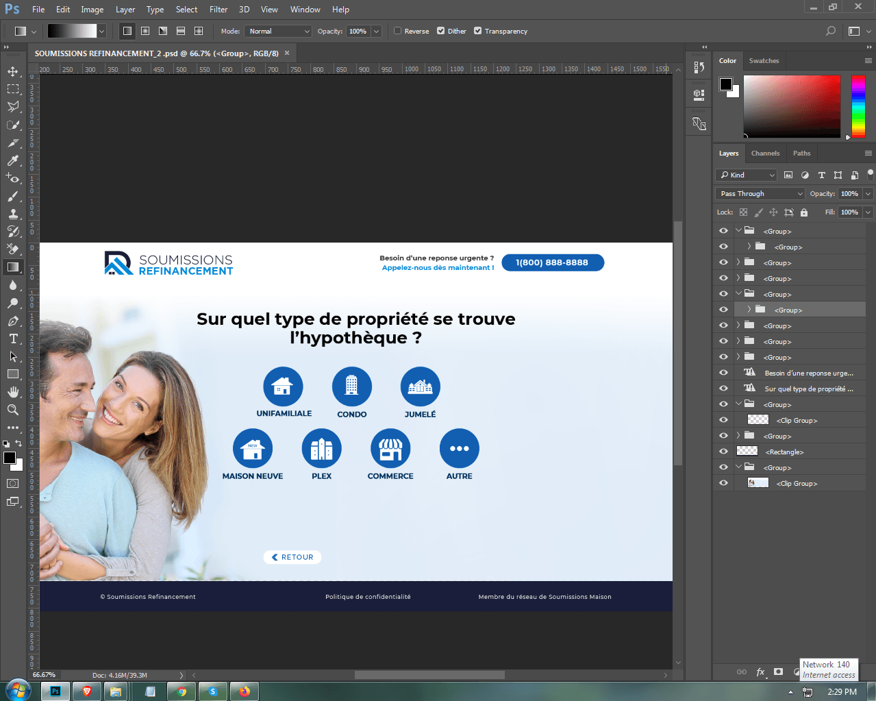 Soumissions Refinancement | PSD to WordPress with Genesis & Elementor screenshot 6