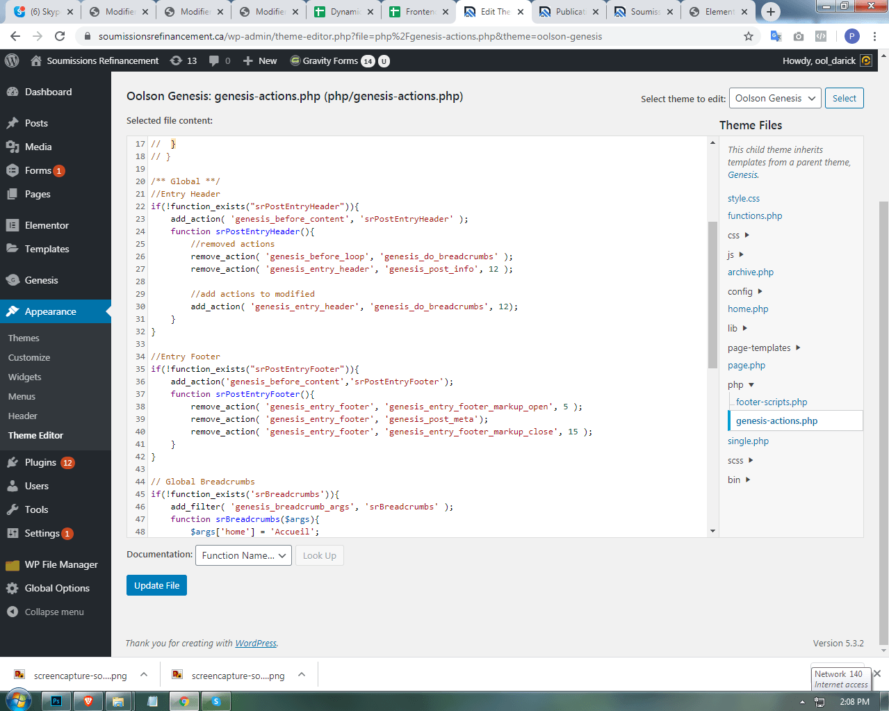 Soumissions Refinancement | PSD to WordPress with Genesis & Elementor screenshot 9