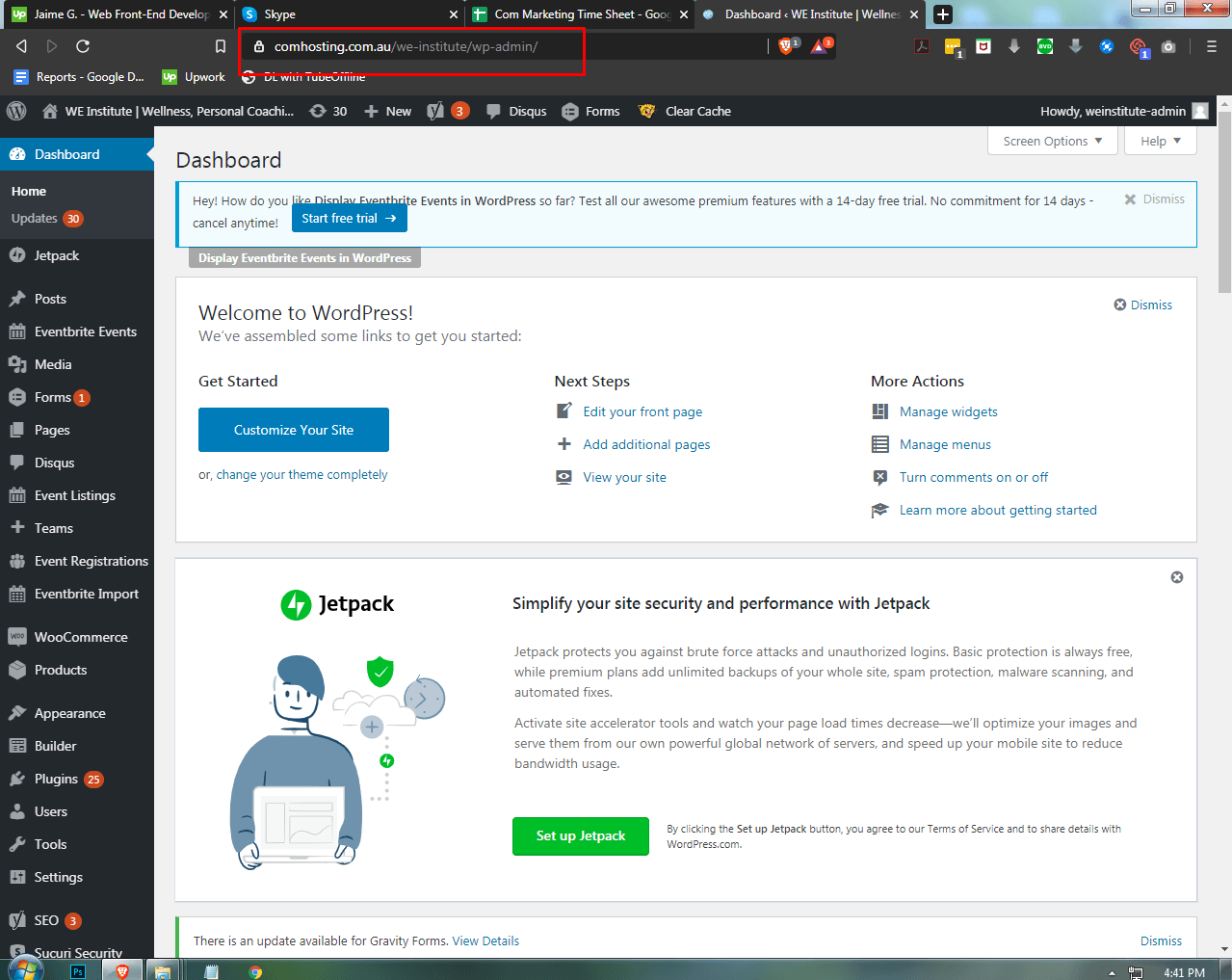 WE Institute | Beaver Builder WordPress Development for COM Marketing screenshot 7