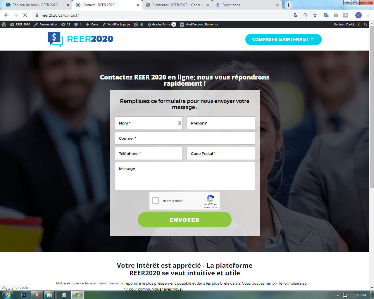 REER 2020 | Genesis & Elementor WordPress Development screenshot 5