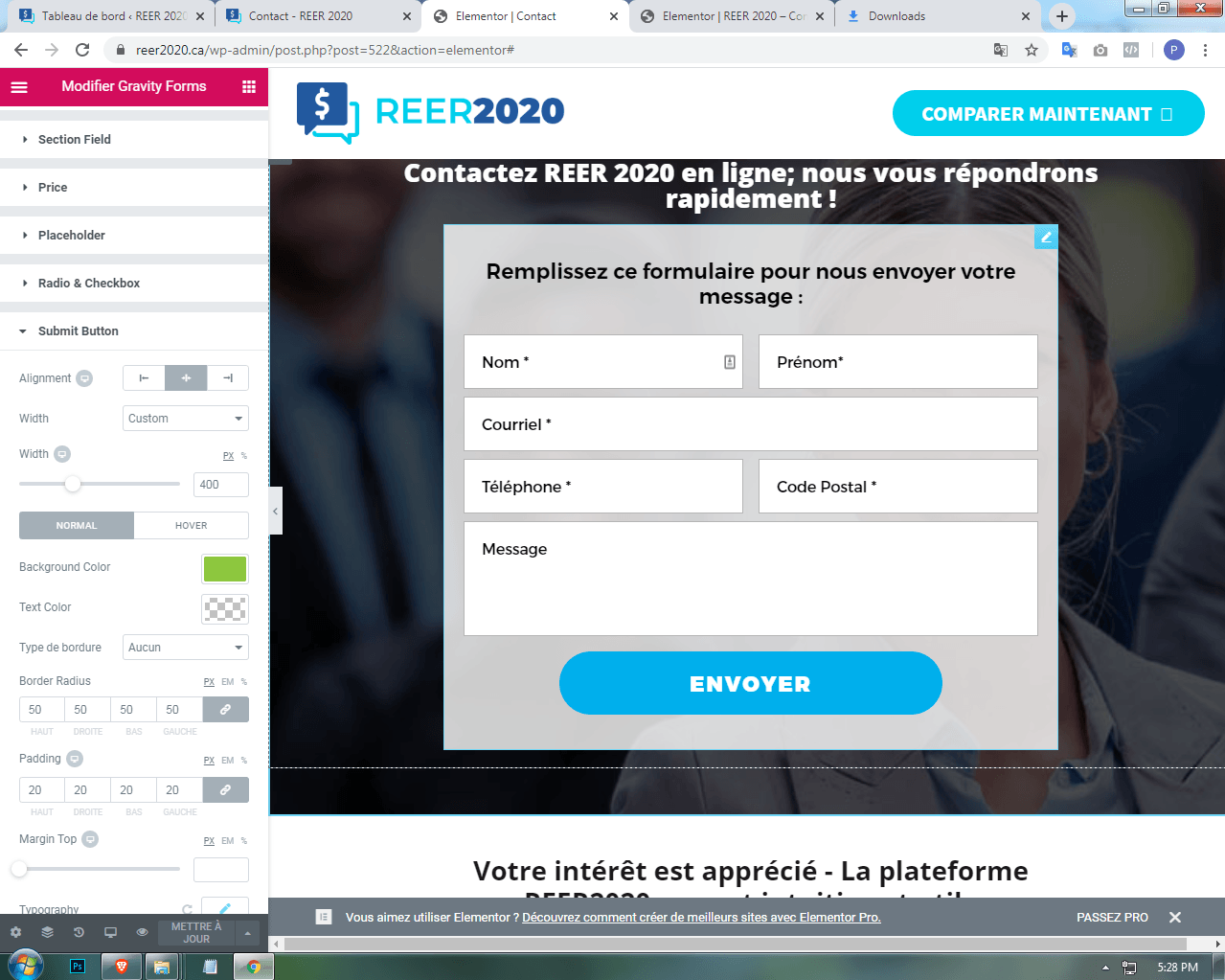 REER 2020 | Genesis & Elementor WordPress Development screenshot 4